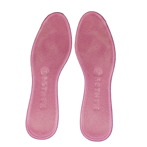 🔥Limited Edition Rothy's Pink Captoe Flats🔥 size 8 - Picture 9 of 13
